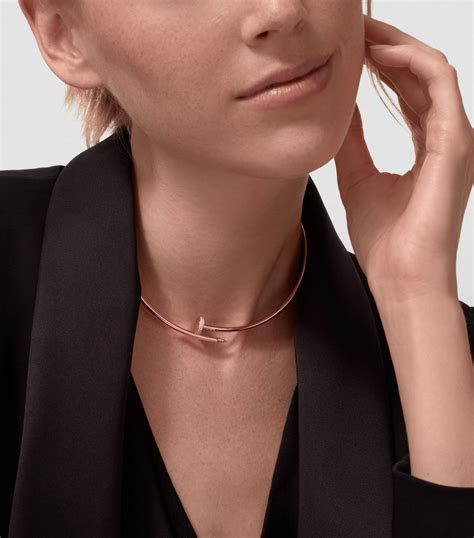 cartier necklace juste un clou.